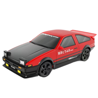 Auto sportowe do driftu z wymiennymi kołami RC 4WD czerwone - EAN: 5905991050360
