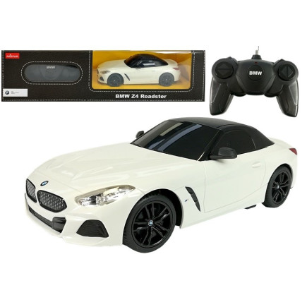 Auto r/c bmw z4 roadster rastar 1:24 białe