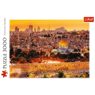 Puzzle - "3000" - dachy jerozolimy trefl 33032