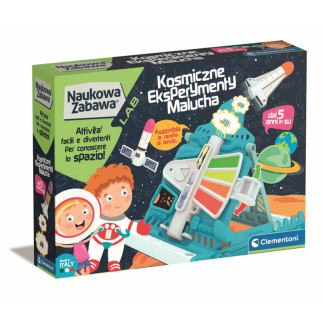 Naukowa zabawa kosmiczne eksperymenty malucha clementoni 50798