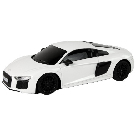 Auto R/C Audi R8 Rastar Białe 1:24 EAN: 5905515356565