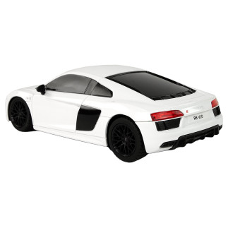 Auto r/c audi r8 1:24 rastar białe