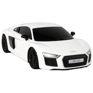 Auto r/c audi r8 1:24 rastar białe