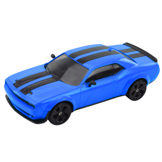 Niebieskie RC 4WD Auto Sportowe Drift z Wymiennymi Kołami - EAN: 5905991050339
