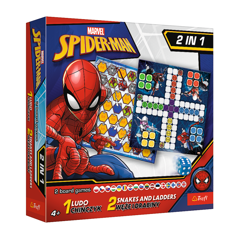 Gra planszowa Hero Quest: Spider-Man - Trefl 02436 EAN 5900511024364