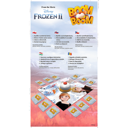Gra zręcznościowa Boom Boom Kraina Lodu II Trefl EAN: 5900511019124