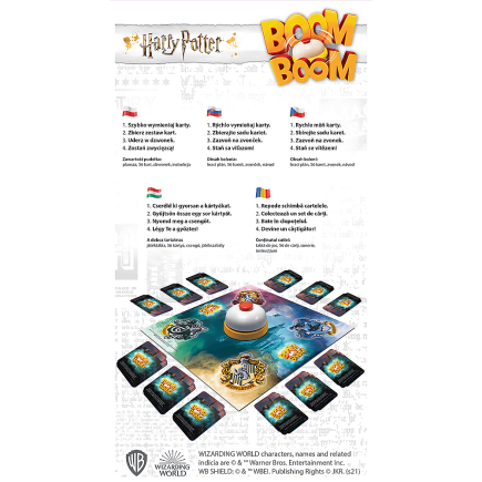 Gra zręcznościowa Boom Boom Harry Potter - Trefl EAN: 5900511021998