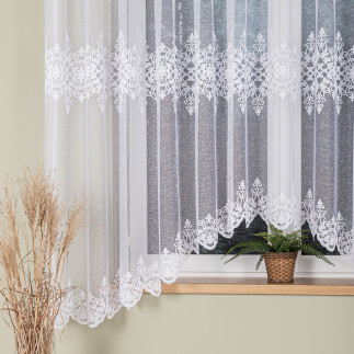 Żaneta firanka żakardowa gotowa 450x175cm biały EAN: 5907693247390