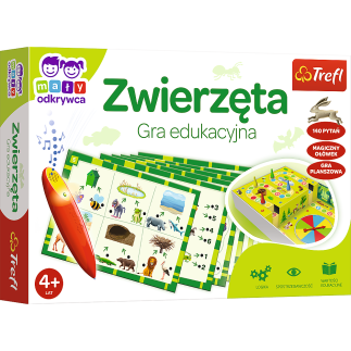 Gra dla dzieci zwierzęta magiczny ołówek trefl 02111