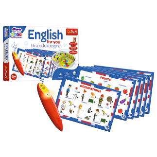 Gra edukacyjna "English for You" - Magiczny Ołówek Trefl EAN: 5900511021134