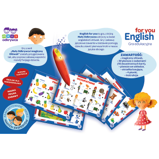Gra edukacyjna english for you magiczny ołówek trefl 02113