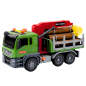 Ciężarówka do transportu drewna z dźwigiem, naturalne światła i dźwięki - EAN: 5905991038665