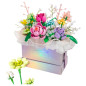 Klocki konstrukcyjne Kwiatowy Box Fioletowy LED 706 el. - EAN: 5905991074519