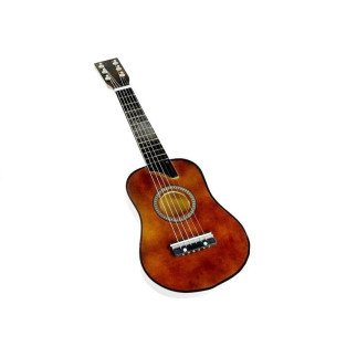 Gitara klasyczna drewniana z kostką jasny brąz EAN: 5903802450309