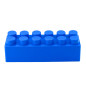 Kolorowe klocki konstrukcyjne w torbie 28,5x9x9 cm 6el. EAN: 5905991071532