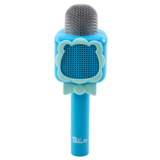 Bezprzewodowy Mikrofon Bluetooth Karaoke z Funkcją Nagrywania i Zmiany Głosu Niebieski EAN: 5905991057598