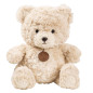 Pluszowa maskotka przytulanka miś z medalionem beżowy 25cm EAN: 5905991047230