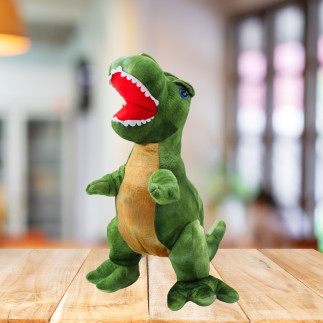 Pluszowa maskotka Dinozaur z teksturą skóry zielony 45cm EAN: 5905991047223