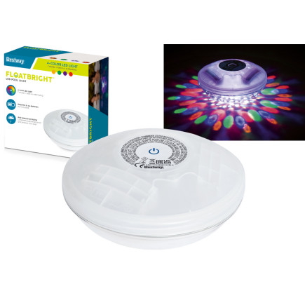 Lampa basenowa oświetlenie led na baterie bestway 58419