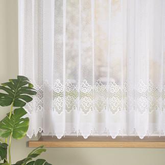 Firanka Modesta żakardowa 400x160cm, kolor biały 001, EAN: 5906450930674