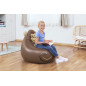 Dmuchany fotel małpka Bestway 75116, 72 x 72 x 64 cm, EAN: 5905515351645