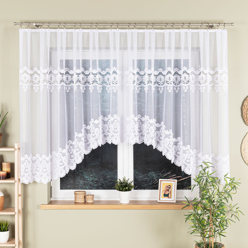 Firanka żakardowa Daria 400x140cm biały EAN: 5907693246829