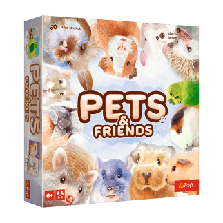 Gra rodzinna pets & friends trefl 02443