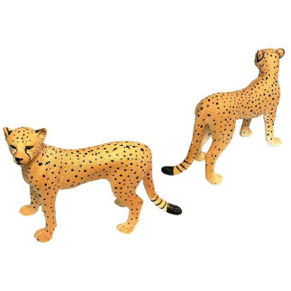 Gepard Figurki Edukacyjne Dzikie Zwierzęta 4 sztuki sawanna EAN: 5905884454336