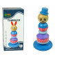 Drewniana edukacyjna piramidka panda balansująca wieża EAN: 5905991076940 - rozwijaj umiejętności w zabawny sposób!
