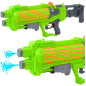 Duży Pistolet na Wodę Pompowany Mechanicznie Podwójna Dysza Zielony 1250ml EAN: 5905991054900