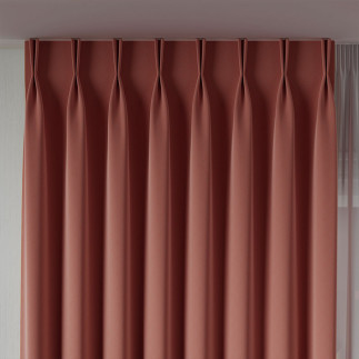 Serina tkanina dekoracyjna 300cm jasny ceglasty EAN: 5906450014909