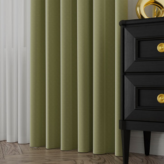 Serina tkanina dekoracyjna, wysokość 300cm, kolor 011 jasny szarozielony