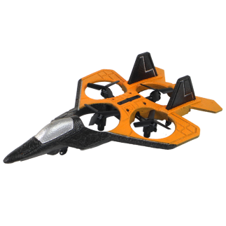 Dron RC Pomarańczowy Myśliwiec Zdalnie Sterowany Pilot - EAN: 5905679076286