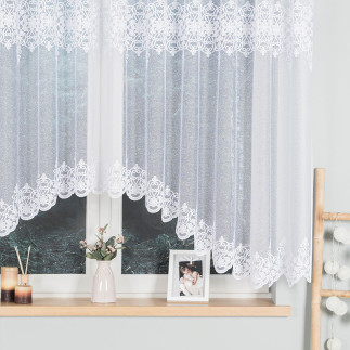 Żaneta firanka żakardowa gotowa 350x155cm biały EAN: 5907693247352