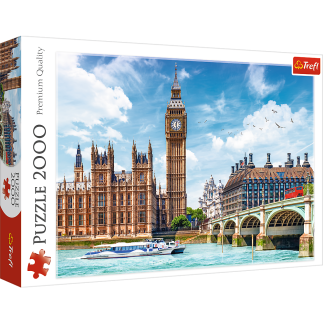 Puzzle 2000 - big ben, londyn, anglia trefl 27120