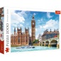 Puzzle 2000 - Big Ben w Londynie, Anglia Trefl EAN: 5900511271201