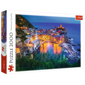 Puzzle - 2000 - vernazza o zmroku - 500 px trefl 27086