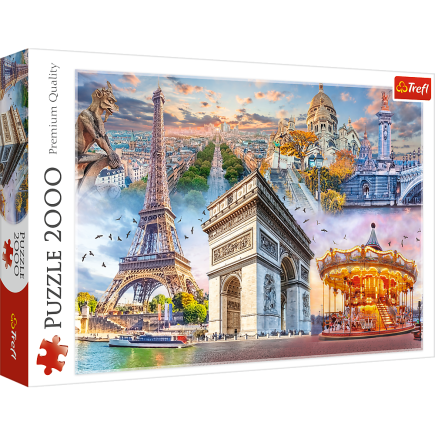 Puzzle - 2000 - weekend w paryżu 27125
