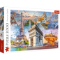 Puzzle Weekend w Paryżu 2000 elementów EAN: 5900511271256 Puzzle Weekend w Paryżu 2000 elementów EAN: 5900511271256