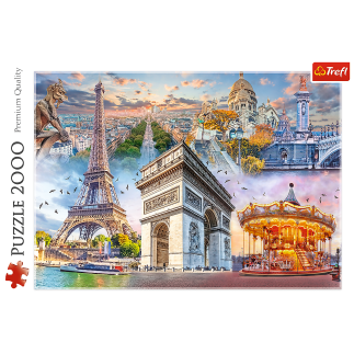 Puzzle - 2000 - weekend w paryżu 27125