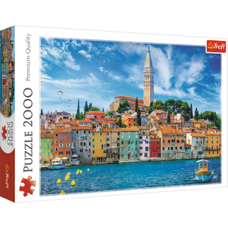 Puzzle 2000 - rovinj, chorwacja trefl  27114
