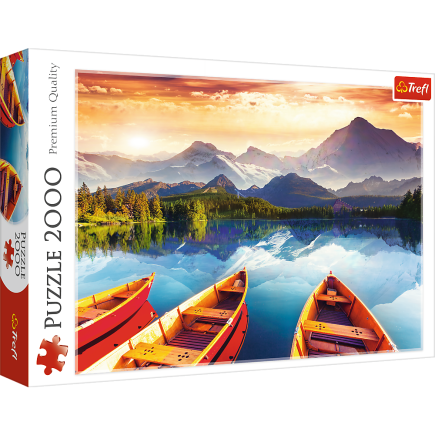 Puzzle - 2000 - kryształowe jezioro - 500 px trefl 27096