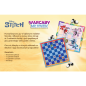 Warcaby i Młynek Lilo & Stitch - Gra Planszowa Trefl 02799, EAN: 5900511027990