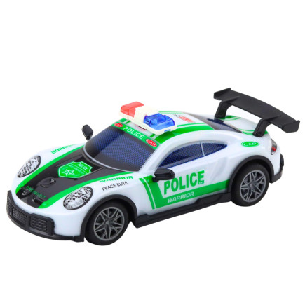 Zdalnie sterowany sportowy samochód policyjny RC drift LED 1:22 EAN: 5905991068525