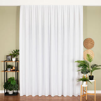 Firanka Fantazyjna z Ołowianką 300cm Biała EAN: 5906450925762
