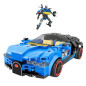 Klocki konstrukcyjne Robot Auto 2w1 Hurricane Niebieski, 328 el. EAN: 5905991056997