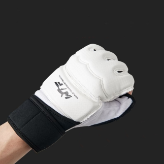 Rękawiczki sportowe do taekwondo etui białe rozmiar XS EAN: 5905991059790