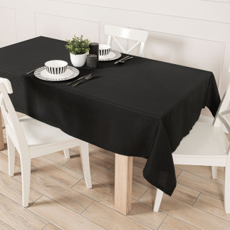 Aruba Obrus Wodoodporny 130x180cm Czarny EAN: 5906450007161
