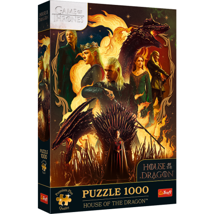 Puzzle - 1000 premium plus - ród smoka trefl 12068