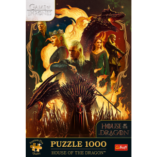 Puzzle - 1000 premium plus - ród smoka trefl 12068